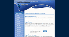 Desktop Screenshot of nightterrors.org