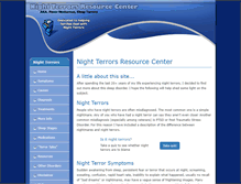 Tablet Screenshot of nightterrors.org